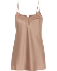Max Mara Leisure Jedy Satin Camisole - Metallic