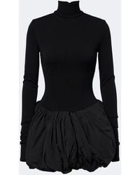 Magda Butrym - Paneled Wool-Blend Minidress - Lyst
