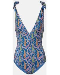 Etro - Paisley Swimsuit - Lyst