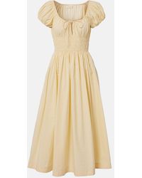 Doen - Midikleid Quinn Aus Baumwollpopeline - Lyst