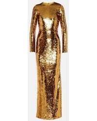 Dolce & Gabbana - Sequined Gown - Lyst