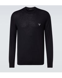 Prada - Virgin Wool Sweater - Lyst