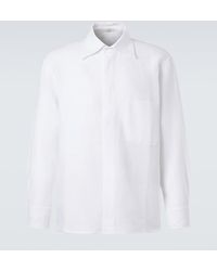 Saman Amel - Linen Overshirt - Lyst