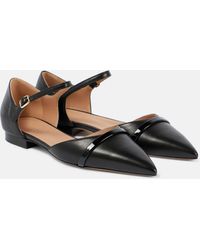 Malone Souliers - Ulla 10 Leather Mary Jane Flats - Lyst