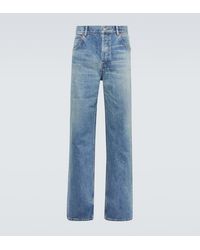 Saint Laurent - Mid-Rise Straight Jeans - Lyst