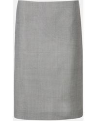 Calvin Klein - Luna Wool Pencil Skirt - Lyst