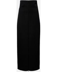 The Row - Iphora Wool Maxi Skirt - Lyst
