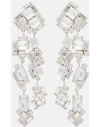 Magda Butrym - Crystal-Embellished Drop Earrings - Lyst