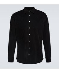 Moncler - Corduroy Cotton Shirt - Lyst
