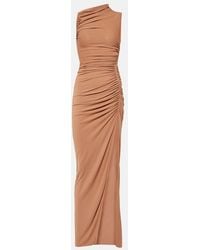 Rick Owens - Svita Ruched Jersey Gown - Lyst