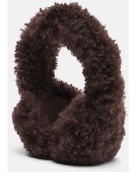 Yves Salomon - Shearling Earmuffs - Lyst