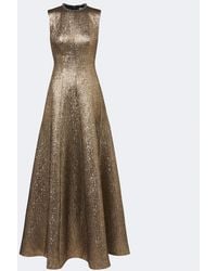 Roland Mouret - Embellished Lame Jacquard Gown - Lyst