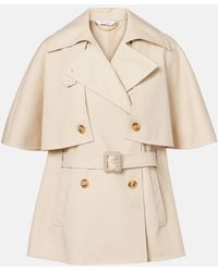 Max Mara - Cropped-Trenchcoat Sigfrid Aus Gabardine - Lyst