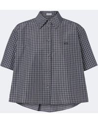 Loewe - Camisa En Mezcla De Algodon A Cuadros - Lyst