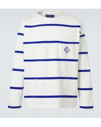 Ralph Lauren - Striped Cotton Jersey T-Shirt - Lyst