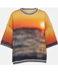 Dries Van Noten - Printed Cotton Jersey T-shirt - Lyst