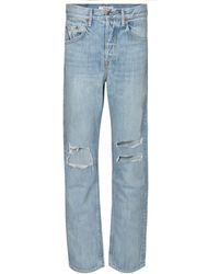 GRLFRND Jeans con rotos Isabeli - Azul