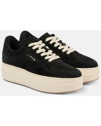 Hogan - Suede Skyscraper Sneakers - Lyst