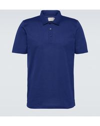 Canali - Cotton Jersey Polo Shirt - Lyst