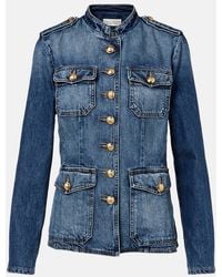 Nili Lotan - Geraldine Denim Jacket - Lyst