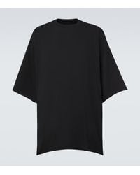 Rick Owens - Tommy Oversized Cotton Jersey T-Shirt - Lyst