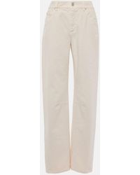Brunello Cucinelli - Mid-Rise Straight Jeans - Lyst