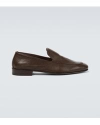 Manolo Blahnik - Truro Leather Loafers - Lyst