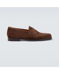 John Lobb - Loafers Lopez Aus Veloursleder - Lyst