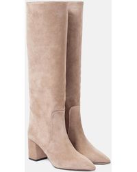 Paris Texas - Anja 70 Suede Boots - Lyst