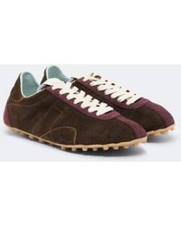 Maison Margiela - Sprinters Suede Low-Top Sneakers - Lyst
