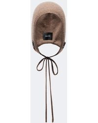 Simone Rocha - Turbo Embellished Cashmere Hood - Lyst