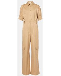 Max Mara - Cotton Jumpsuit - Lyst