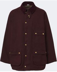 A.PRESSE - Cotton, Hemp, And Silk Field Jacket - Lyst