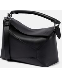 Loewe - Mini Puzzle Bag In Satin Calfskin - Lyst
