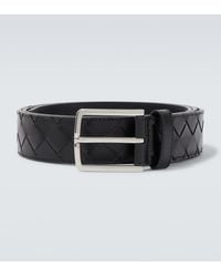 Bottega Veneta - Intrecciato Leather Belt - Lyst