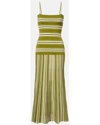 Faithfull the Brand - Esenia Striped Cotton-Blend Maxi Dress - Lyst