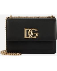 Dolce & Gabbana - 3.5 Small Leather Crossbody Bag - Lyst