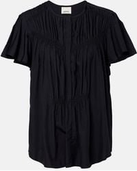 Isabel Marant - Synda Gathered Top - Lyst