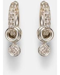 Spinelli Kilcollin - Zahra Sterling Earrings With Diamonds - Lyst