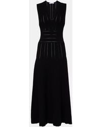 Max Mara - Tallone Knitted Maxi Dress - Lyst