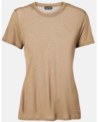 Tom Ford - Bamboo Jersey T-Shirt - Lyst