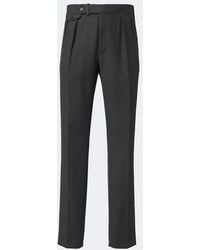 Ralph Lauren - Gregory Pleated Wool Straight Pants - Lyst
