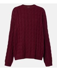 Lisa Yang - Seymour Cable-Knit Cashmere Sweater - Lyst