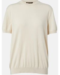Loro Piana - Ice Wish Knitted Cotton Top - Lyst
