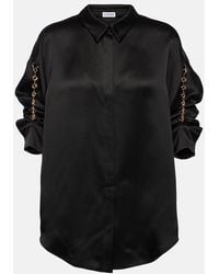 Loewe - Luxury Chain Shirt In Silk - Lyst