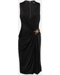 Versace - Jersey Dress - Lyst