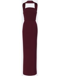 Roland Mouret - Scarf-Detail Bustier Gown - Lyst