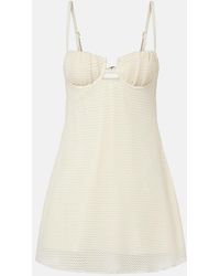 Montce - Minikleid Petal Aus Strick - Lyst
