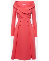 Dorothee Schumacher - Abito Midi Con Scollo Bardot - Lyst