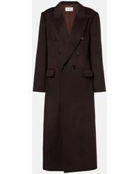 Victoria Beckham - Double-Breasted Wool And Cashmere Coat - Lyst
